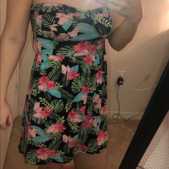 h&m hawaiian dress